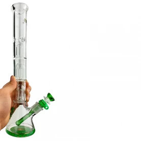 Sklenené bongo Phoenix 33cm - Zelené