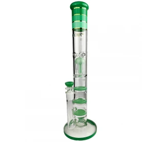 Bong Phoenix Triple Honeycomb 46cm - Zelené