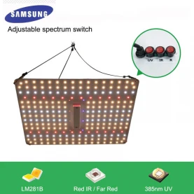 nastaviteľné spektrá LED panelu Samsung