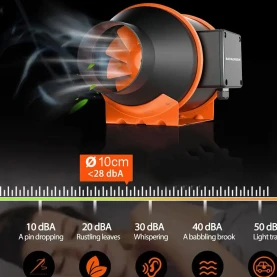 tichý chod len 28dB