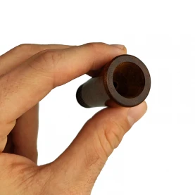 Bong šluk hlava drevo brown 5cm O18mm v ruke