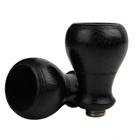Šluk do bonga hlava drevo black 4cm O18mm