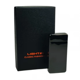 Zapalovač plazmový USB Čierny Gentelo