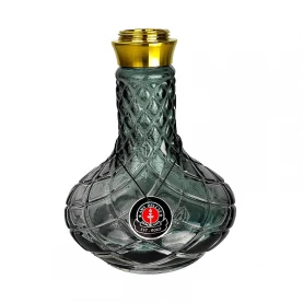 Vodná fajka AMY Deluxe Carbonica Hybrid - Čierna - Váza
