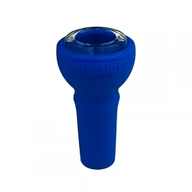 Bong šluk silikón Heisenberg - Modrý