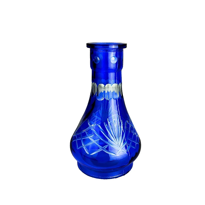 Váza na vodnú fajku Habibi modrá