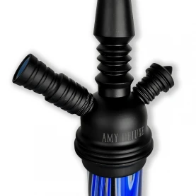 Vodná fajka Amy Deluxe Middle Zoom Blue - Adaptéry na hadicu