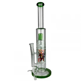 Sklenené bongo Gangi Pig turbina LQ