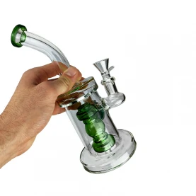 Sklenené bongo Gangi Pig MIX LQ in hand