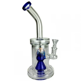 Sklenené bongo Gangi Pig MIX LQ - blue