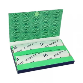 Cigaretové papieriky Mascotte Gomme M 100 otvorené