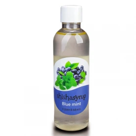 Shishasyrup 100ml - Čučoriedka a mäta