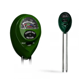 Airontek pH meter - merač svetla - vlhkomer (zblízka)