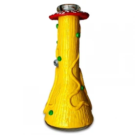 Bong One-Eyed Mushroom Creature 31cm - Žlté - zozadu