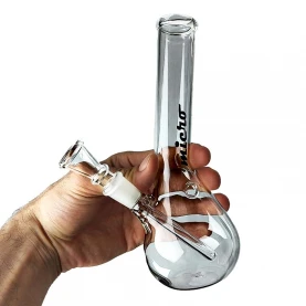 Sklenené bongo Micro 19cm v ruke