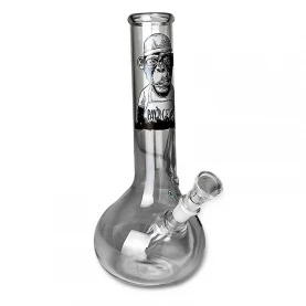 Sklenené bongo Greenline Monkey 25cm