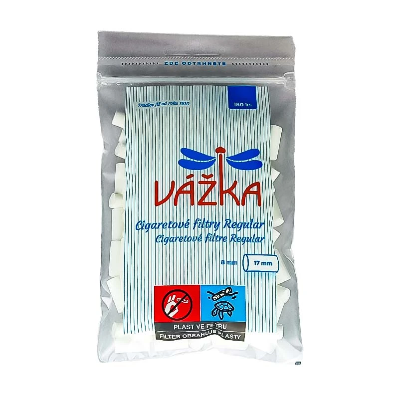 Cigaretové filtre Vážka Regular 150ks