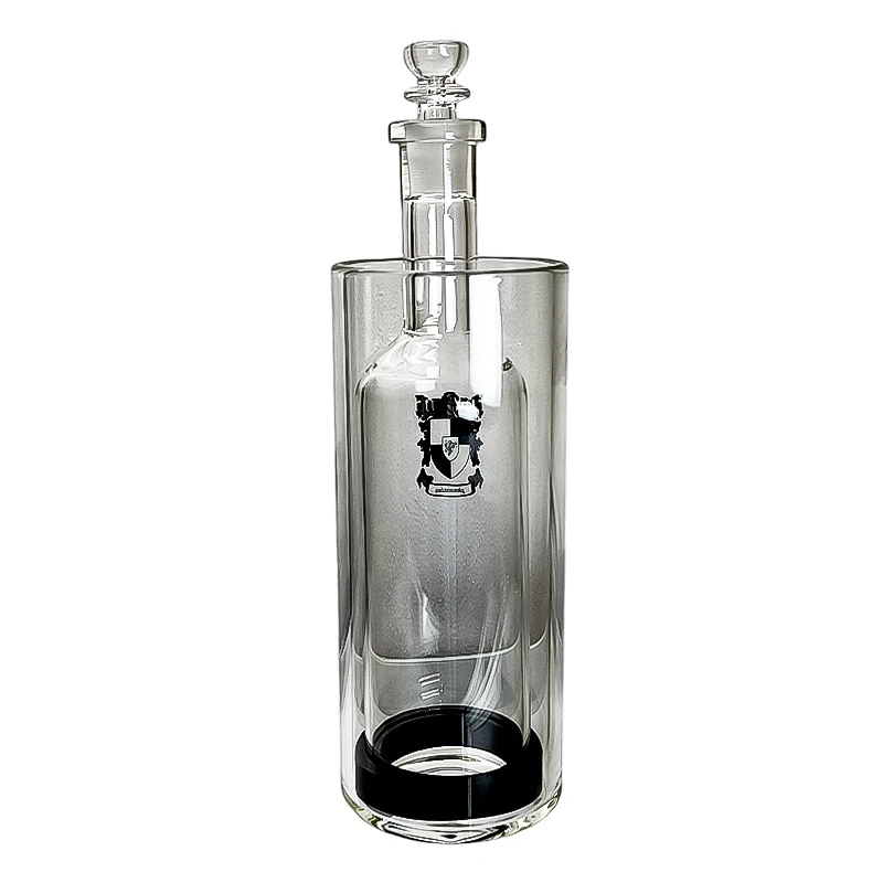 Sklenené Fínske bongo PHX - pohľad  na zadnú stranu bonga