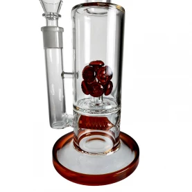 Sklenené bongo Phoenix Flower perco- pohľad na Flower difúzor