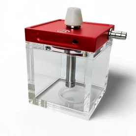 Vodná fajka MS Shisha BEBE červenej farby