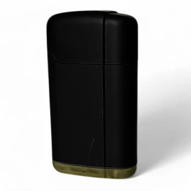 Zapalovač Black Twin Jet - s zatvorenou krytkou