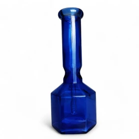 Bong sklo hexagon blue 30cm - zozadu