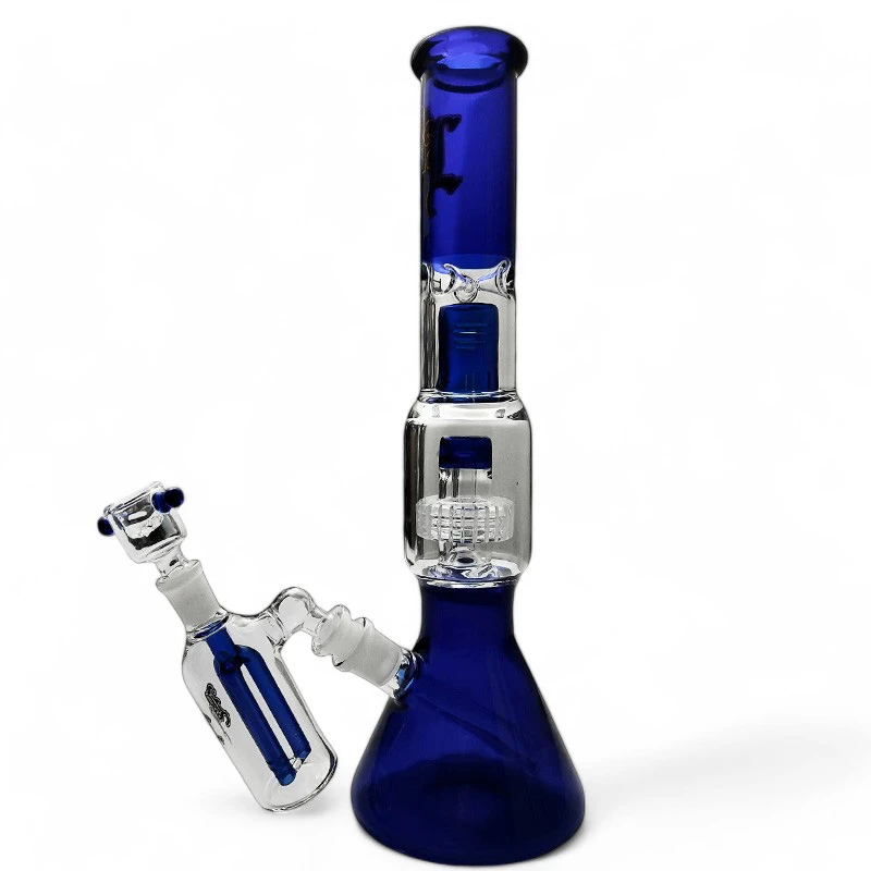 Bongo set Black Leaf Perko Ice herb/oil blue