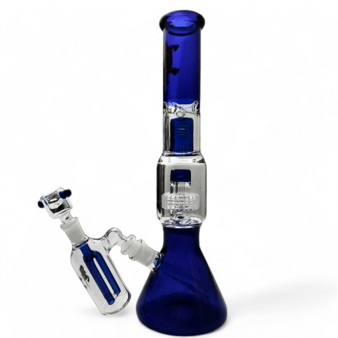 Bongo set Black Leaf Perko Ice herb/oil blue