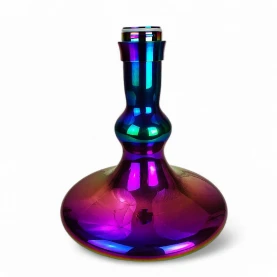 Vodná fajka KAYA INOX Carbonia 4S - Rainbow - Váza