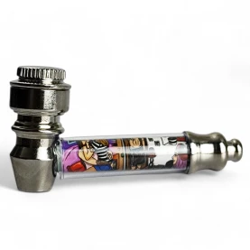 Šlukovka kov round set s grinderom - šlukovka