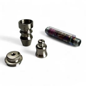 Šlukovka kov round set s grinderom - Rozobratá šlukovka