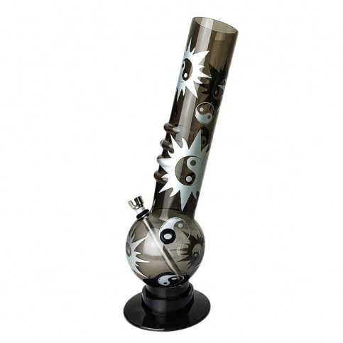 Bong-acryl-Yingyang - pohľad na turbo