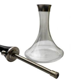 Vodná fajka Valentino Black - váza a difúzor vodnej fajky