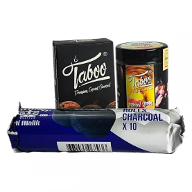 Vodná fajka Mia Set - Hnedý - doplnky setu