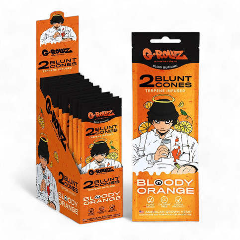 G-Rollz Hemp Cones - Bloody Orange
