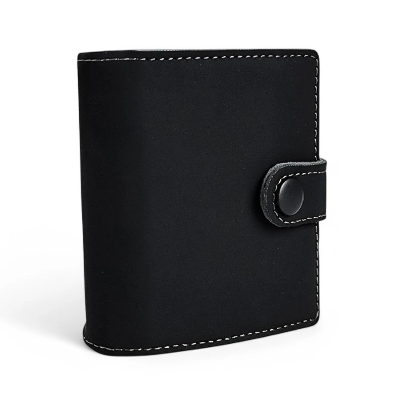 Púzdro na cigarety čierne Wallet - zložené