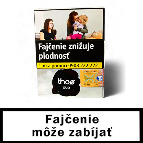 Tabak Theo 40g - Oud- s príchuťou santalového dreva a lesa