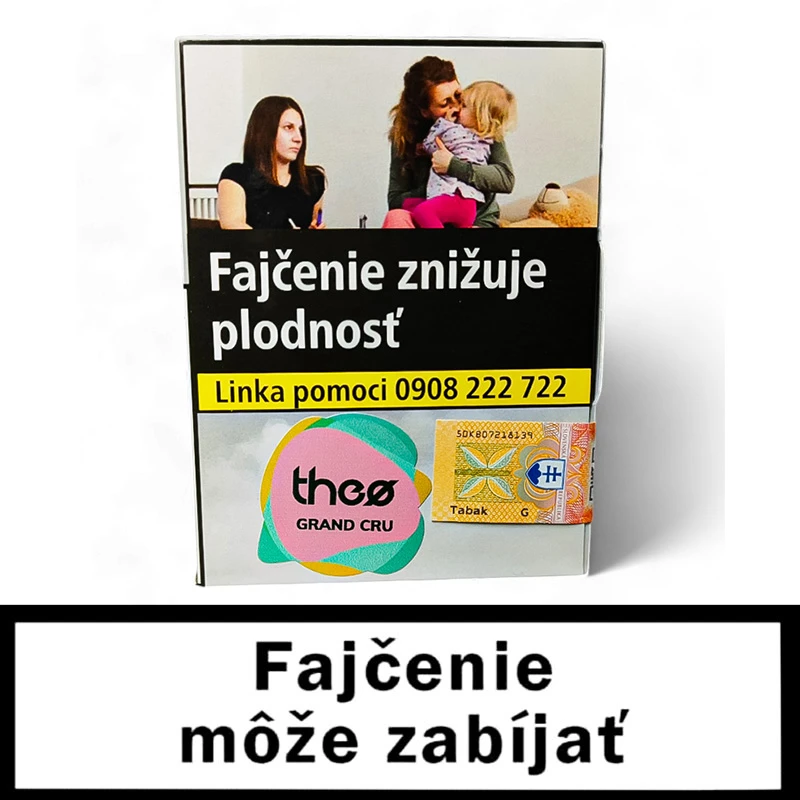 Theo čierny tabak 40g - Grand Crus - s príchuťou šampanského