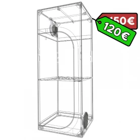 GROW BOX Secret Jardin Dark Street 60 x 60 x 158 cm, R4.00