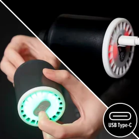 Hookah blower - elektrická pumpa  - nabíjanie