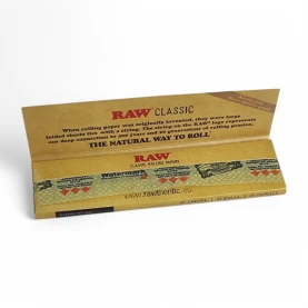 Papieriky RAW KS Classic - otvorené