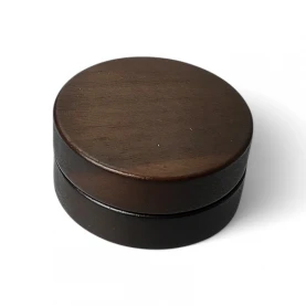 Popolník drevo / kov - Zlatý - zložený