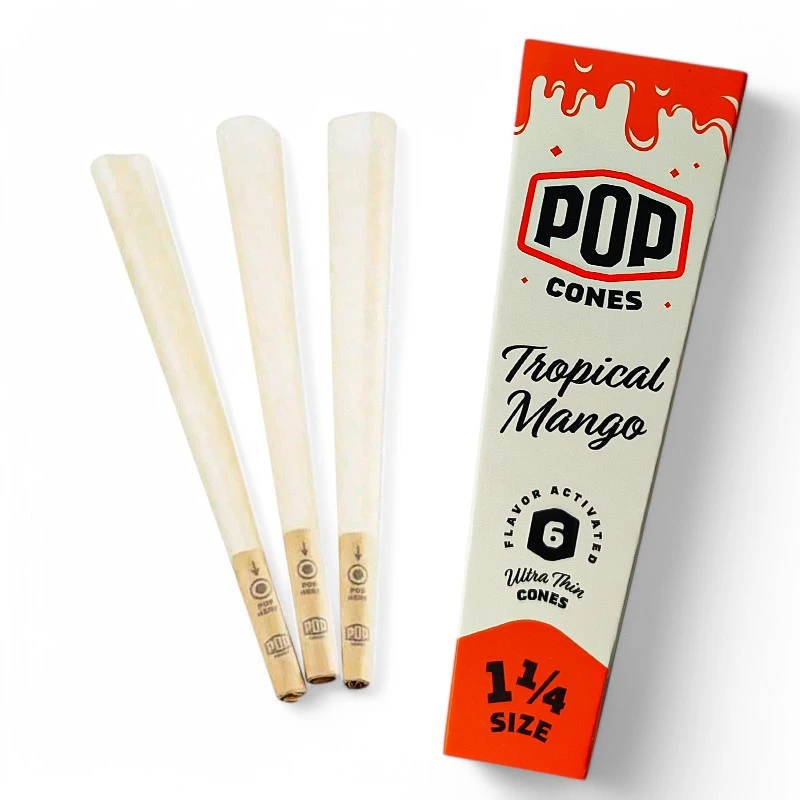 POP CONES 1 1/4 Ultra Thin - Tropical Mango