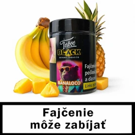 TABOO Black 50g Banaloco - s ovocím