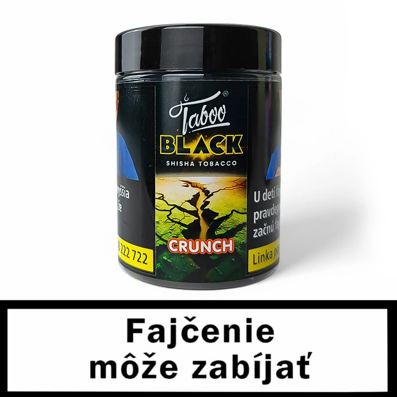 TABOO Black 50g Black Crunch