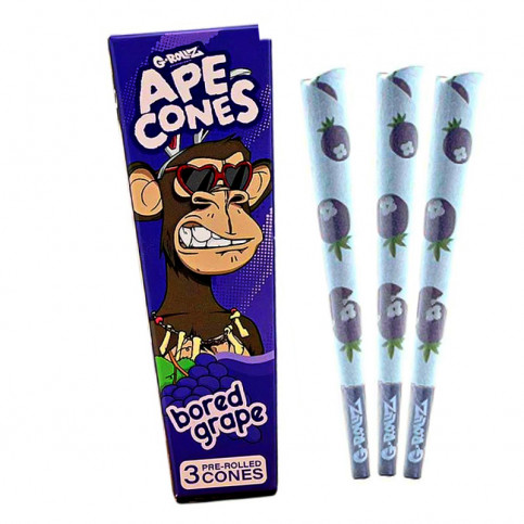 G-Rollz Ape Cones - Bored Grape - vytiahnuté cones