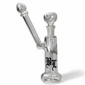 Black Leaf Mini Banger Bong