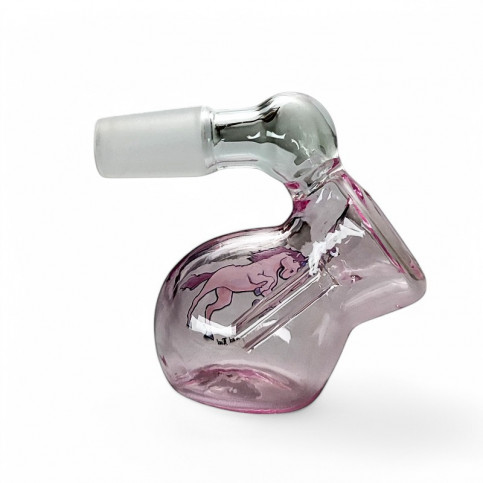 Black Leaf Ash Catcher Bitch Bong NS14 - pohľad zozadu