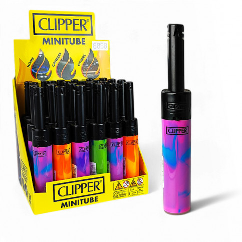 Zapalovač CLIPPER Tube Nebula - s krabicou