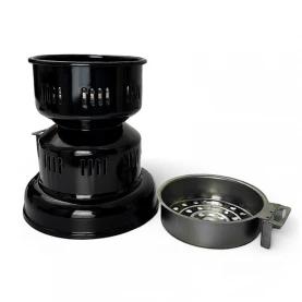 Rozpalovač na uhlíky Coal Pan - vytiahnutá korunka